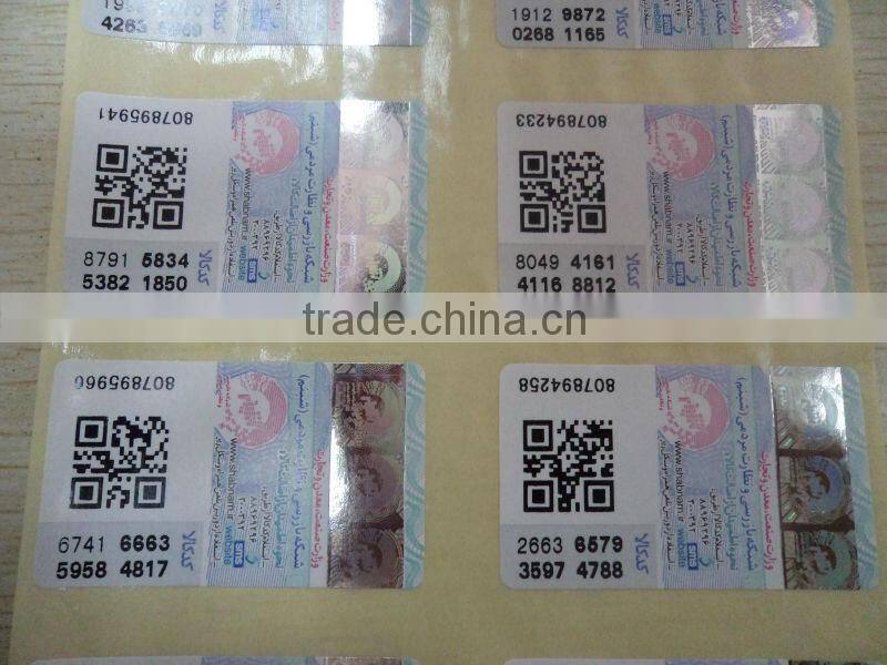 Telecom security No. label