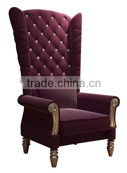 luxury wedding royal throne chairs