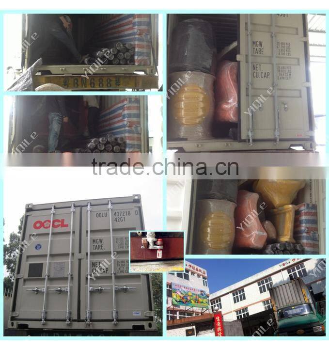 Attractive shape durable and safe plastic type used outdoor playground equipmenet for sale