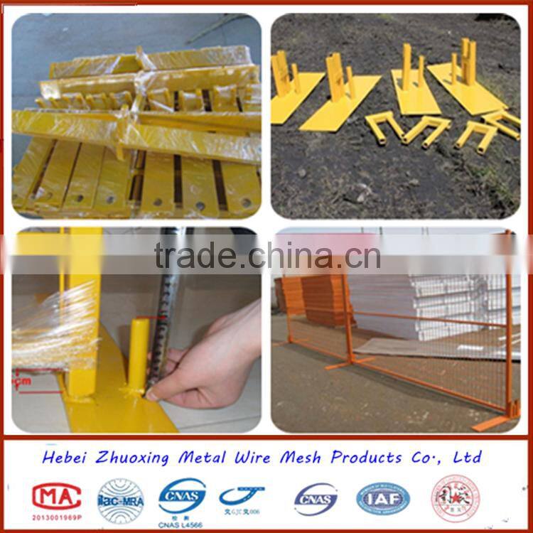 anping supply insulated iron wire of canada portable temporary fencing