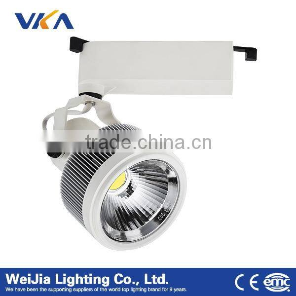 220v high lumen 20w cob led track light with 2/3/4 pin
