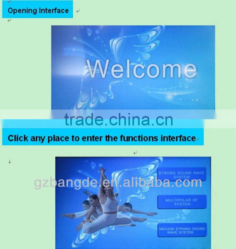 2013 Latest! The optimal body sculpting expert ultrasound cavitation machine for slimming BD-B030