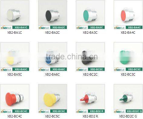 momentary push button switch waterproof head black XB2-BA2C