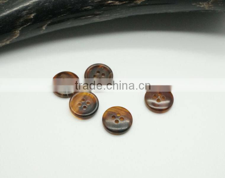 Brown Horn Buttons