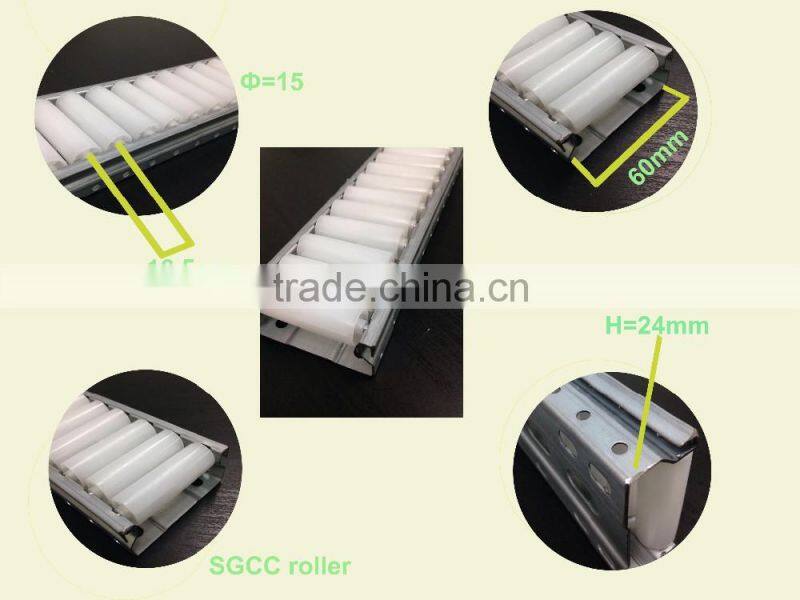 JY-2046E|Iron alloy groove track roller|Movable skate bearing|Logistics rack system conveyor roller