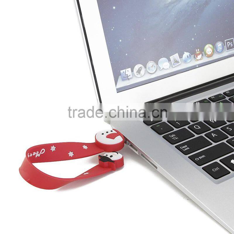 64GB Silicone Cartoon bracelet USB 2.0 Flash Drive Universal U Disk New