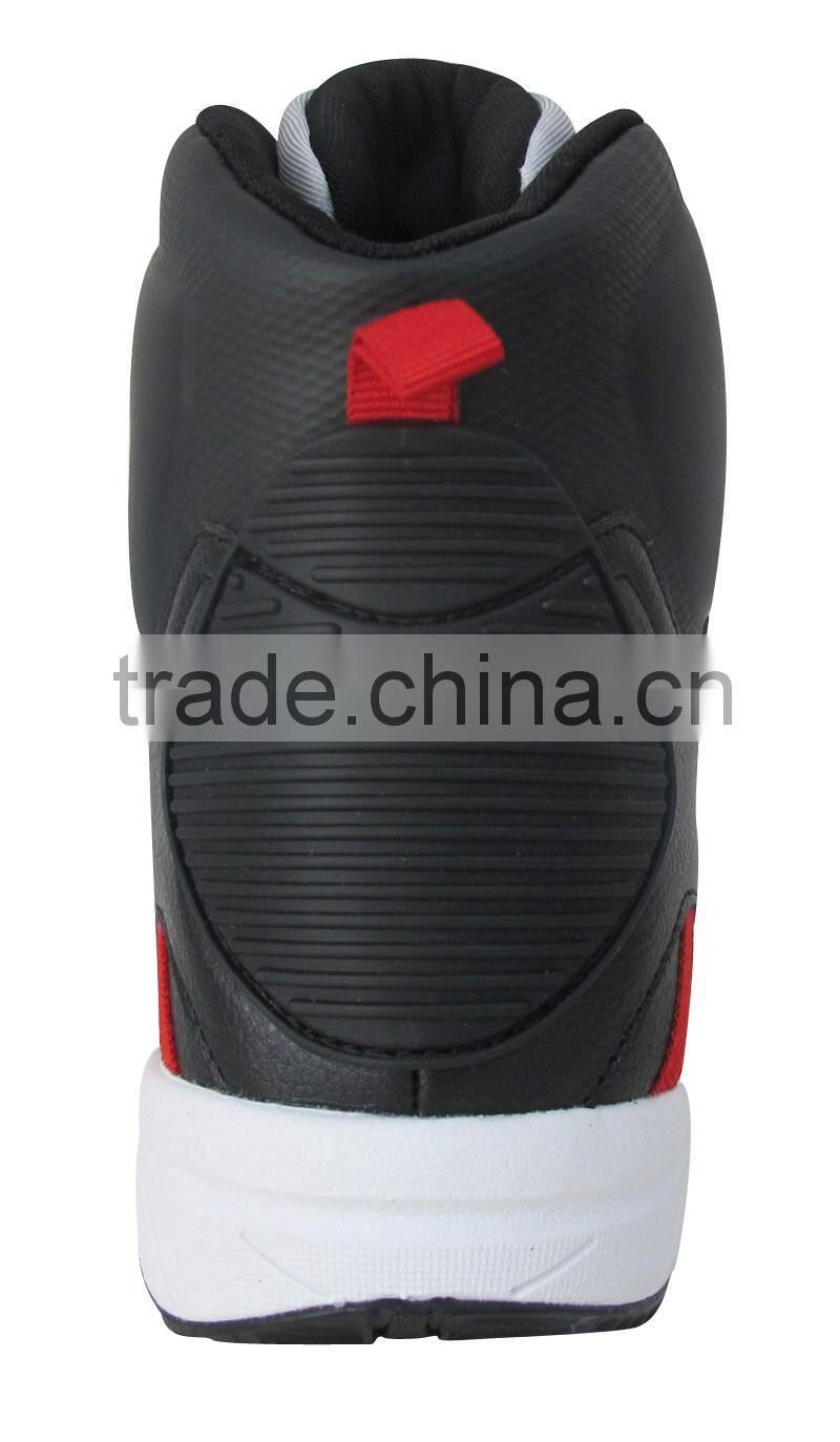 2016China hot sale mens basketball shoes high cut basketball footwear for men