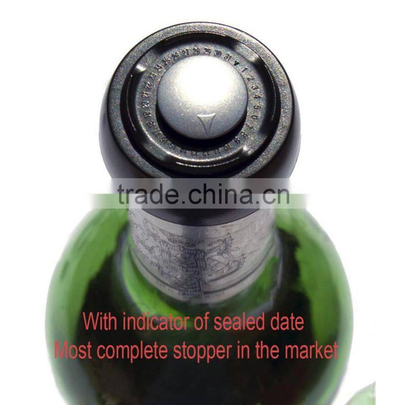 Wine Bottle Vacuum Saver Sealer Preserver Pump Stoppers
