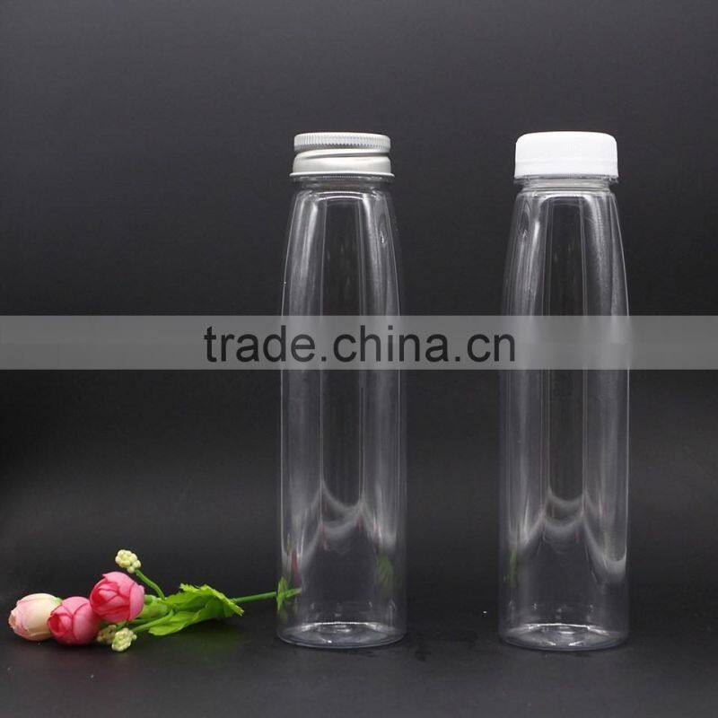 Food Contact Grade plastic bottle beverage 330ml with 38mm neck size
