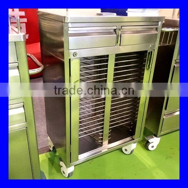 Best price stainless steel medical trolley with fast delivery