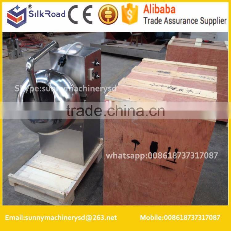 automatic tablet chocolate peanut sugar coating machine