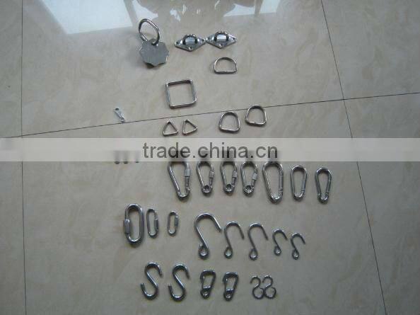 stainless steel 316 hook bolts rigging hardware