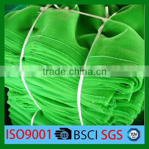 Made by factory in China with printed logo flame retardant scaffolding net