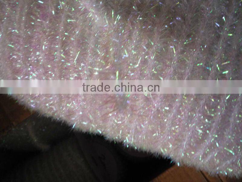 Christmas tinsel ornaments