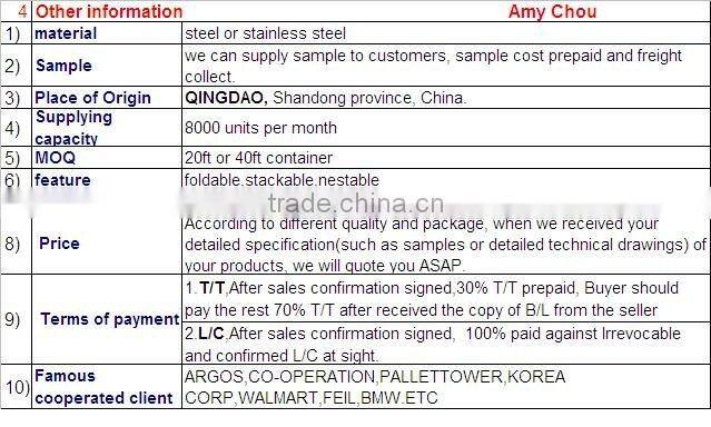 "A"base roll container
