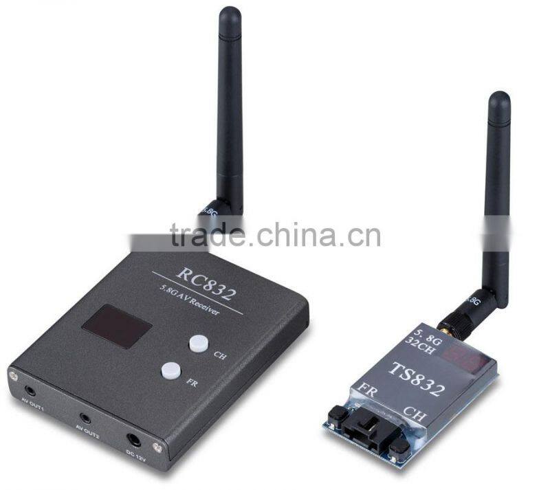 5.8GHz 32CH 600mW AV Transmitter TS832 and Receiver RC832 TX RX Combo