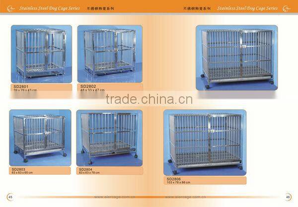 manufacturer of China stainless dog cage