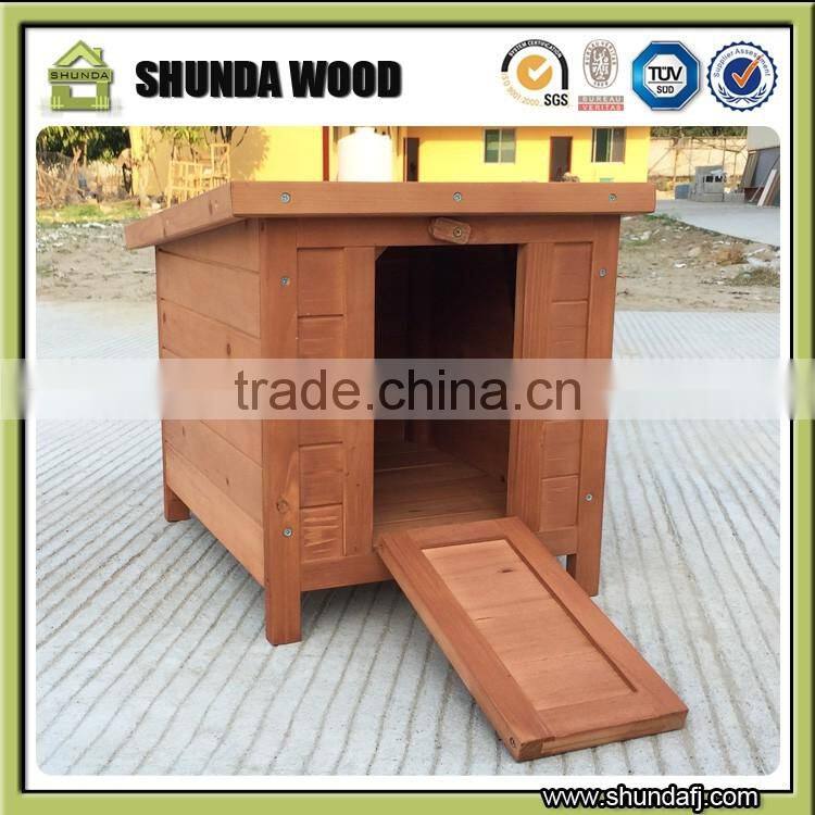 SDR013 wholesale pet supply wooden house for cats