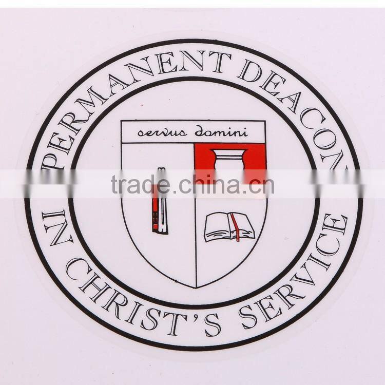 Paper printing customized eco-friendly custom flame sticker label