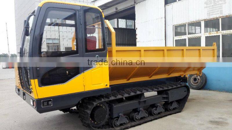 2016 new rubber crawler trailer crawler dumper in stock for sale