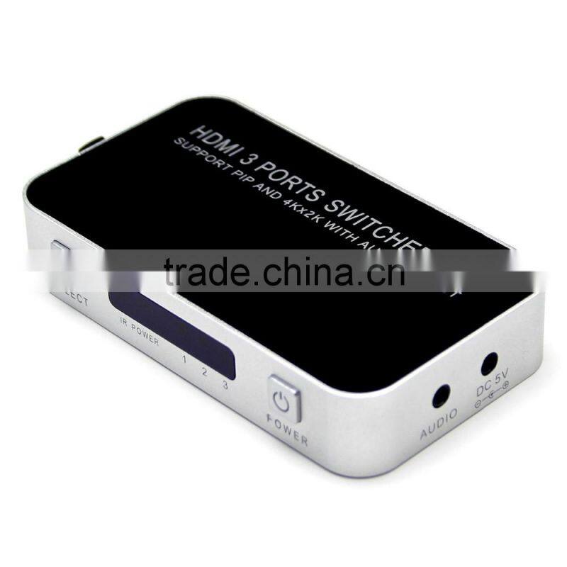New Product HDMI 3X1 Switch with Audio Output HDMI Switch