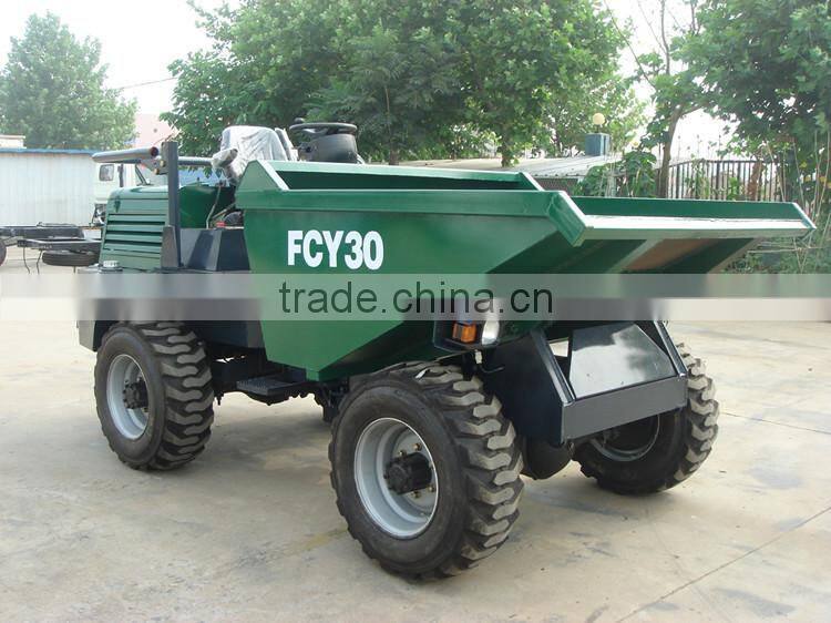 CE ISO Good price 3 ton site dumper for hot sales