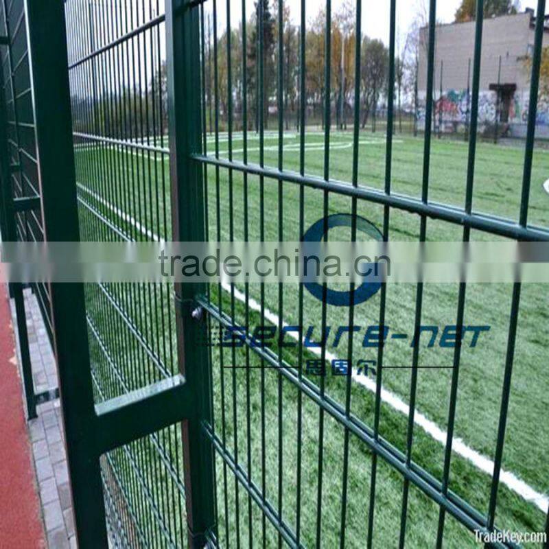 decoration beautiful double horizontal wire fence/double wire mesh fence/2d fence panels