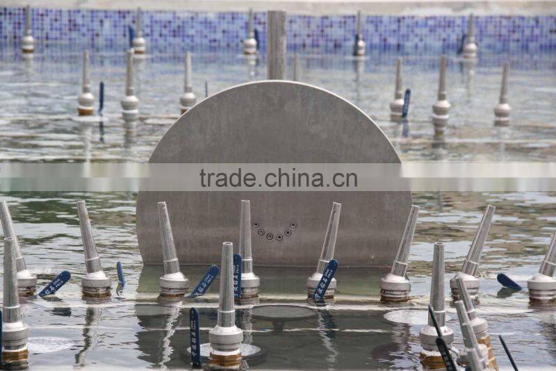 Water screen and Laser fountain