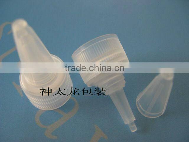 20/410 plastic disposable spout bottle cap