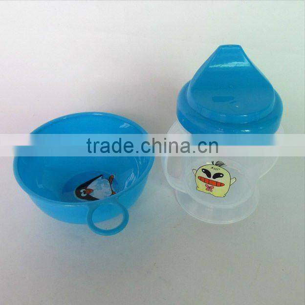 5pcs square tableware plastic picnic set