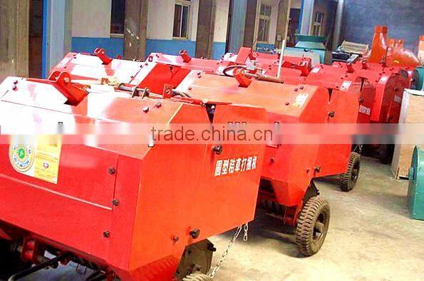 compact round hay baler in high quality for sale