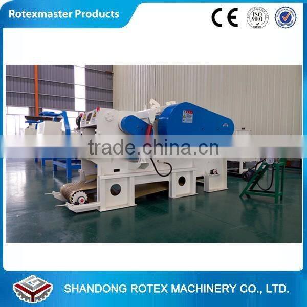 ROTEX MASTER industrial electric drum tree wood chipper for sale