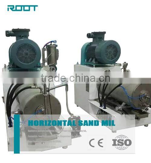 100l horizontal sand mill for pigment grinding