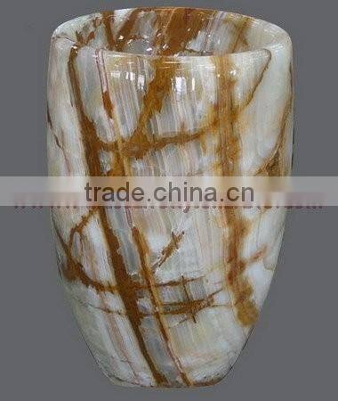 ART DECORATION ONYX PEDESTALS SINKS AND BASINS