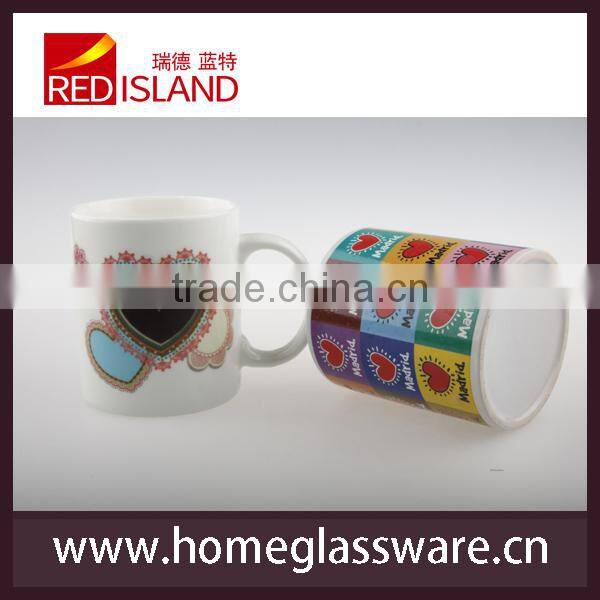 11oz promotion ceramic coffee mug with printing