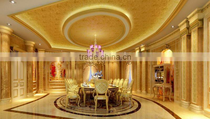 Luxurious French Style 3D Rendering Service For Residential Villa And Material Supply