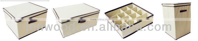 Fabric Storage Box with Lid