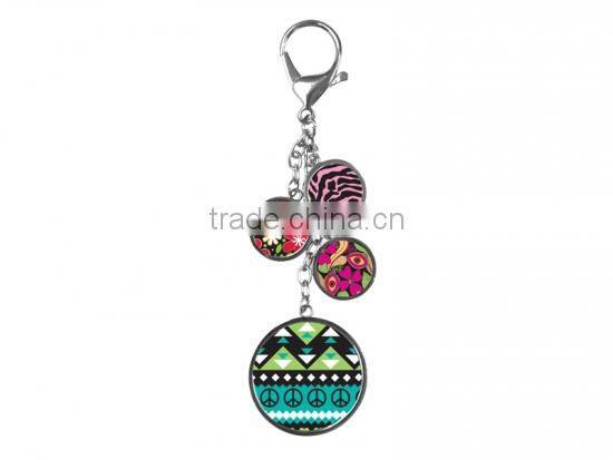 Four Circles Sublimation Bag Hanging Chain