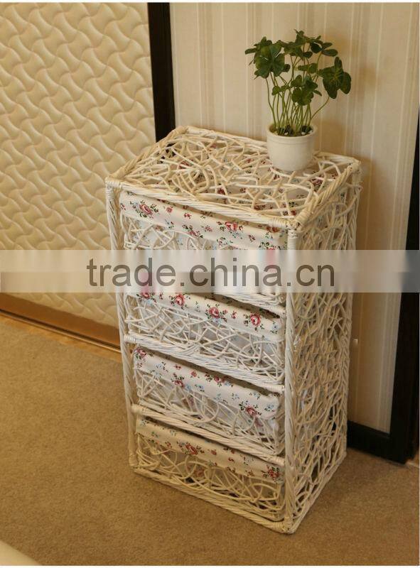 handmade white kitchen storage cabinet basket bedroom storage cabinet kids toys cabinet