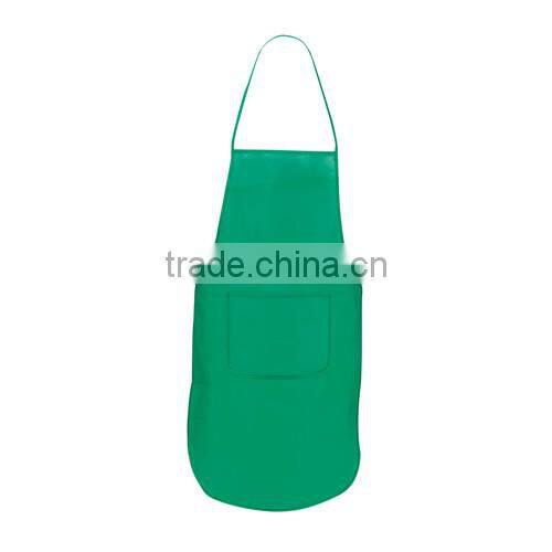 non-woven kitchen apron with front pocket as promotion