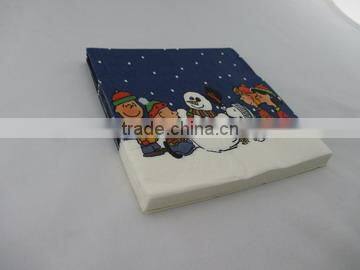 Printed paper napkins serviettes for party supplies , wedding