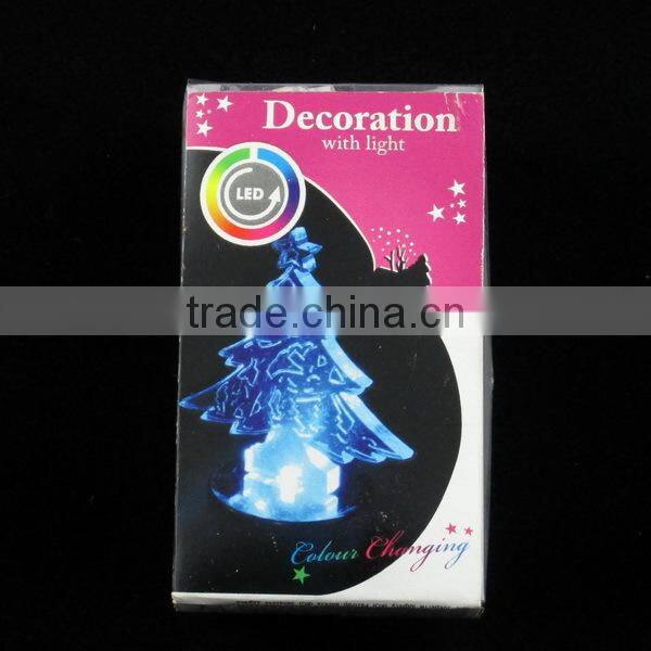 Trade assurance Christmas tree led decoration with light