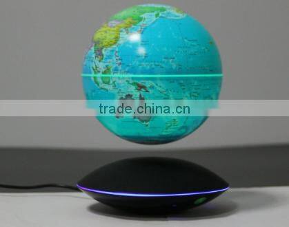 Cool Invention! Maglev Floating Global With Light Up Glow Stick