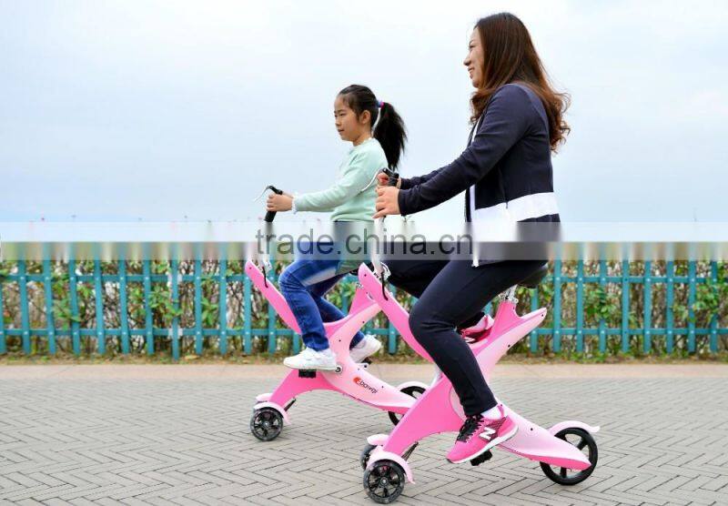 2017 Latest Arrival Leisure Outdoor Exercising Folding Pedal Y Bike, Aluminum Alloy Sports Bike For Kids/Adults
