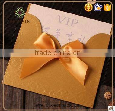 luxurious wedding invitation card 2017