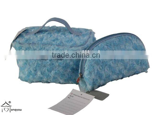 newest women's folding travel cosmetic bag& funny makeup bag