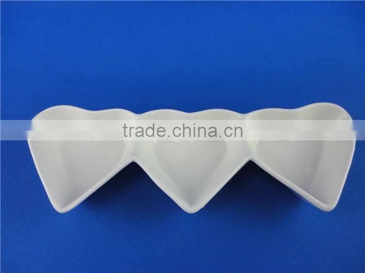 oven safe porcelain dishes heart shape baking dish