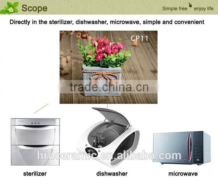 popular envoirmental cement decorative plant pots indoor