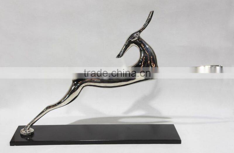 High Polished Art Abstract Stainless Steel Home Decor Sculpture