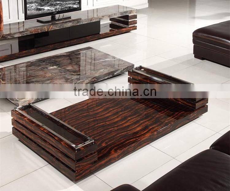 modern nature marble living room coffee table center table